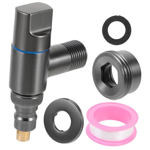 TEHAUX Mini Waschmaschinen Wasserhahn Messing mit Automatischer Stoppfunktion Multifunktionaler Wasserhahn für Küche Bad Balkon und Garten für Verschiedene Wasserbedarfe von TEHAUX