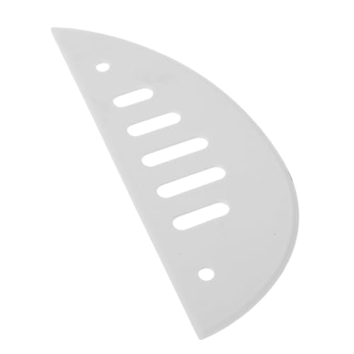 TEHAUX Moonförmiges Kunststoff Pottery Rib Tool Ergonomisch Geformt für Präzises Tonmodellieren Kratzfest Vielseitig zum Schaben Formen und Glätten für DIY und Profi Töpferarbeiten von TEHAUX