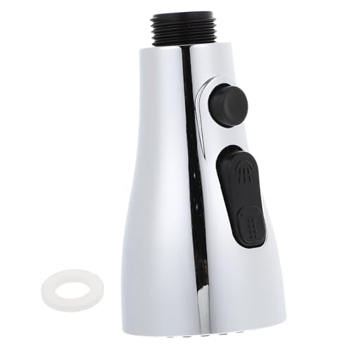 TEHAUX Multifunktionaler Küchen Wasserhahnverlängerer aus Robustem Kupfer und Abs Drehbar Spritzwassergeschützt Langlebiger für Spüle Praktisches Küchenzubehör TEHAUX Multifunktionaler Küchen Wasserhahnverlängerer aus Robustem Kupfer und Abs Drehbar Spritzwassergeschützt Langlebiger für Spüle Praktisches Küchenzubehör von TEHAUX