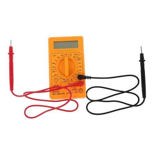TEHAUX Multifunktionales Digital Multimeter Volt Ohm mit Präziser Spannungs und Strommessung Kompakt Leicht Robust für Schnelle Durchgangstests und Vielseitige Anwendungen von TEHAUX