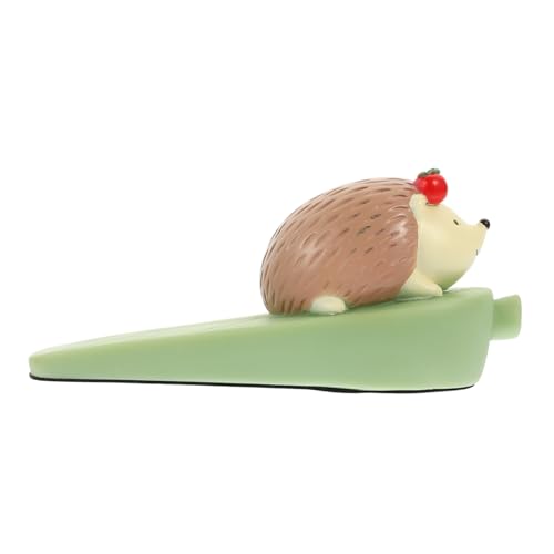 TEHAUX Niedlicher Türstopper Igel aus Robustem Material Rutschfester Türkeil zur Tür Wandprotektion für Kinderzimmer Badezimmer und Wohnräume Langlebiger Türschutzkeil TEHAUX Niedlicher Türstopper Igel aus Robustem Material Rutschfester Türkeil zur Tür Wandprotektion für Kinderzimmer Badezimmer und Wohnräume Langlebiger Türschutzkeil von TEHAUX