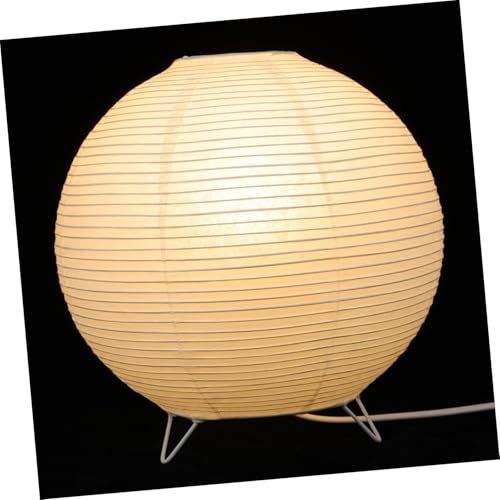TEHAUX Nordische Papierlaterne Tischlampe LED Geeignet Nachttischlampe Schlafzimmer Wohnzimmer Dekorative Kleine Tischleuchte Originelles Modernes Design TEHAUX Nordische Papierlaterne Tischlampe LED Geeignet Nachttischlampe Schlafzimmer Wohnzimmer Dekorative Kleine Tischleuchte Originelles Modernes Design von TEHAUX