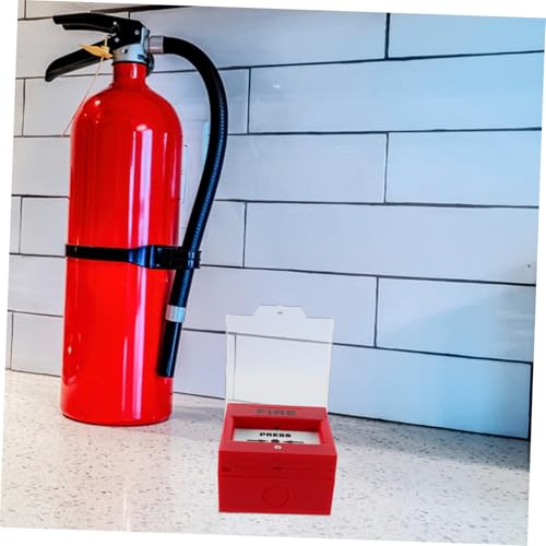 TEHAUX Notruftaste Hochsensibler Manueller Alarmknopf mit Schutzhaube für Sicherheitssysteme Einfache Montage für Zuhause Büro Schule Zuverlässiger Einsatz bei Notfällen TEHAUX Notruftaste Hochsensibler Manueller Alarmknopf mit Schutzhaube für Sicherheitssysteme Einfache Montage für Zuhause Büro Schule Zuverlässiger Einsatz bei Notfällen von TEHAUX