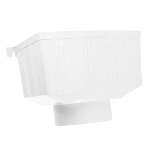 TEHAUX PVC Rechteckiger Regenwasserabzweiger für Fallrohre Einfach zu Installierendes Regenwassersammelsystem für und Gartenhäuser Langlebig und Wetterbeständig TEHAUX PVC Rechteckiger Regenwasserabzweiger für Fallrohre Einfach zu Installierendes Regenwassersammelsystem für und Gartenhäuser Langlebig und Wetterbeständig von TEHAUX