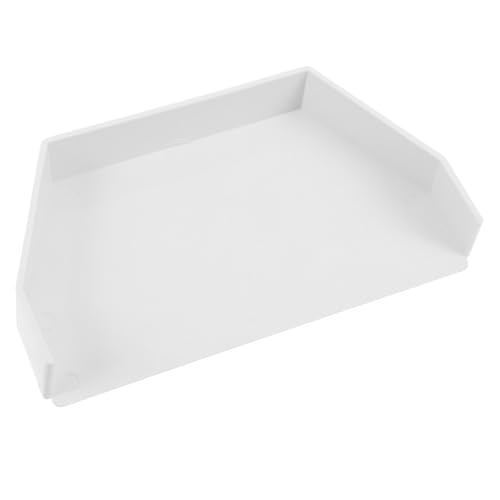 TEHAUX PVC Regenrinnen Endkappe Quadratisch Wetterfeste Dachrinnen Abdeckkappe Vielseitiger Ablaufstopper für Hausentwässerung Passend für Verschiedene Regenrinnen Langlebig und Einfach von TEHAUX