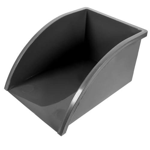 TEHAUX PVC Regenrinnen-verbinder für Fallrohre Grauer Dicker Sammeltrichter Feuersicher Robust Einfache Montage Dicht Langlebig Geeignet für Dachrinnen und Entwässerungssysteme von TEHAUX
