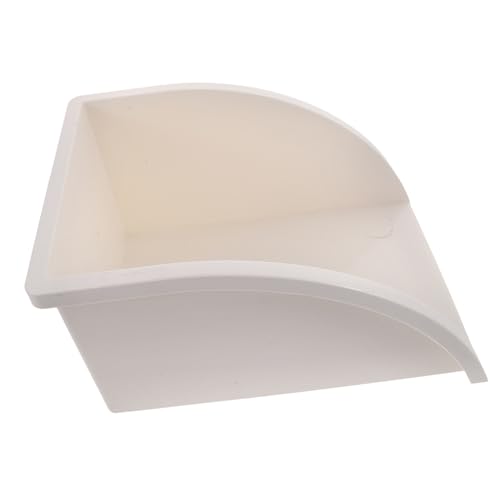 TEHAUX PVC Regenrinnenanschluss Wassersammler Widerstandsfähiger Dachrinnenfilter für Fallrohre Flammhemmend Robust und Installieren für Außenbereich und Gewächshausanschluss von TEHAUX