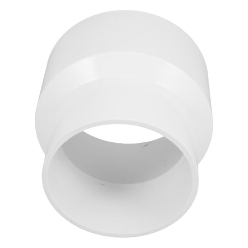 TEHAUX PVC Rohrverbinder Reduzierstück Langlebiger Wasserrohr adapter aus Robustem PVC Wiederverwendbarer Schlauchverbinder Installieren und Vielseitig Einsetzbar für Garten und von TEHAUX