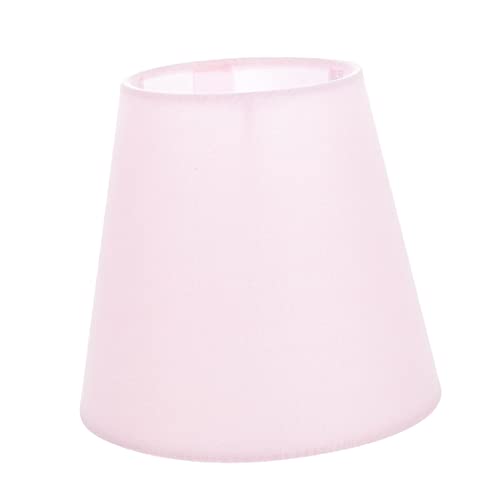 TEHAUX Pastellfarbener Stoff Lampenschirm für Pendelleuchte Steh und Tischlampe Dekorative Leuchtenabdeckung für Wohnzimmer Eleganter Leuchtenschirm in Macaron Farben Vielseitig von TEHAUX