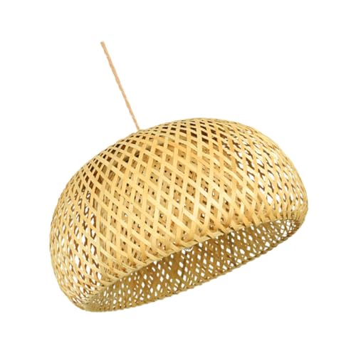 TEHAUX Pendelleuchte Vintage Stil Robuste Handgewebte Lampenschirme für Wohnzimmer und Schlafzimmer Natürliches Warmes Geeignet für Decken und Wandlampen TEHAUX Pendelleuchte Vintage Stil Robuste Handgewebte Lampenschirme für Wohnzimmer und Schlafzimmer Natürliches Warmes Geeignet für Decken und Wandlampen von TEHAUX