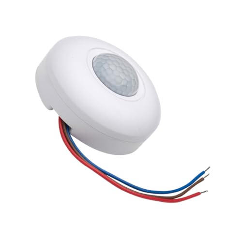 TEHAUX Pir Decken bewegungsmelder Infrarot Sensor Erkennung für Innen Außen LED Beleuchtung Parkplatz Garage Flur Gewerbe von TEHAUX