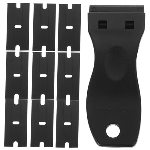 TEHAUX Plastik Schaber mit Kunststoff Klingen Vielseitiger Klebereste Entferner für Haushalt Büro Fahrzeug Inklusive Ersatzklingen Robust und Präzise Reinigung Werkzeug TEHAUX Plastik Schaber mit Kunststoff Klingen Vielseitiger Klebereste Entferner für Haushalt Büro Fahrzeug Inklusive Ersatzklingen Robust und Präzise Reinigung Werkzeug von TEHAUX