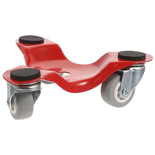 TEHAUX Rad Möbel Dolly Robuster Möbelroller für Schwere Gegenstände Drehbare Transporthilfe für Effizientes Umstellen und Reinigen Zufällige Radfarbe Zufällige Farbe Zufällige Farbe von TEHAUX