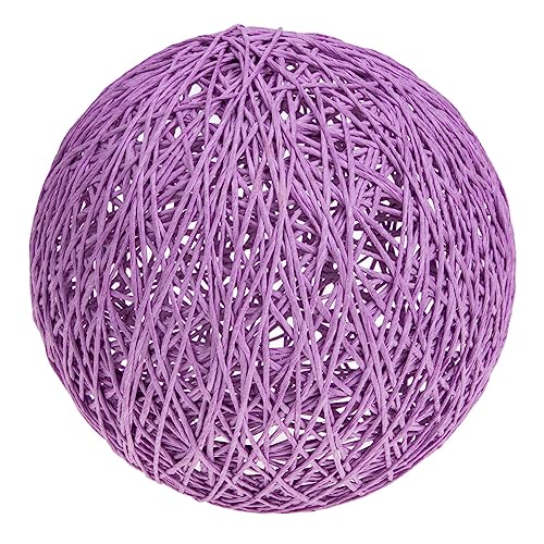 TEHAUX Rattan Lampenschirm Durchmesser Dekorativer Hängender Papier Rattan für Deckenleuchten Wandlampen und Nachttischlampen Gemütliche Jedem TEHAUX Rattan Lampenschirm Durchmesser Dekorativer Hängender Papier Rattan für Deckenleuchten Wandlampen und Nachttischlampen Gemütliche Jedem von TEHAUX