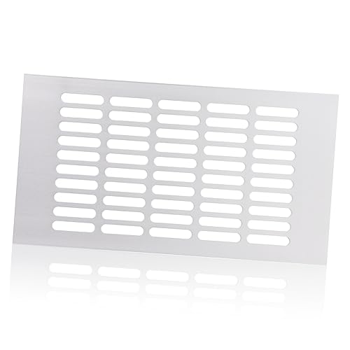 TEHAUX Rechteckiges Lüftungsgitter Verschleißfestes Mesh Ventilationsgitter für Schrank Schuhschrank Kleiderschrank Möbel Luftzirkulation und Wärmeableitung von TEHAUX