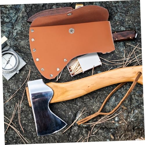 TEHAUX Robuste Axtschutzhülle aus Langlebigem Material Tragbare Schutzhülle mit Verstärktem Schutz Praktische Abdeckung für Outdoor Camping und Wanderungen Schützt vor Kratzern TEHAUX Robuste Axtschutzhülle aus Langlebigem Material Tragbare Schutzhülle mit Verstärktem Schutz Praktische Abdeckung für Outdoor Camping und Wanderungen Schützt vor Kratzern von TEHAUX