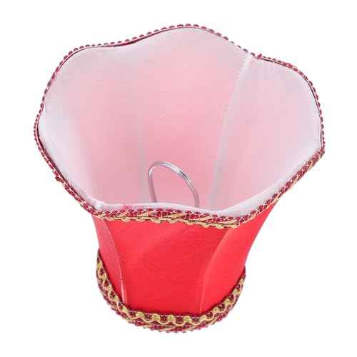 TEHAUX Roter Deckenleuchte Wellenmuster Lichtschutz Wand Stehlampen Ersatz Abdeckung für Wohnzimmer Schlafzimmer Büro von TEHAUX