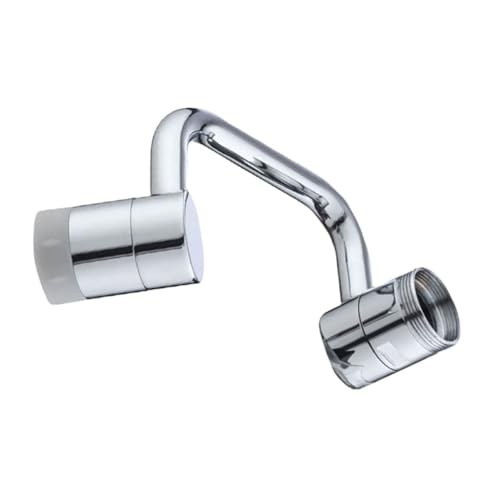 TEHAUX Rotierender Wasserhahn Verlängerung mit Verstellbarem Schwenkarm Multifunktionaler Spritzschutz Dualer Wassermodus Platzsparend Kompatibel für Waschbecken und Badezimmer TEHAUX Rotierender Wasserhahn Verlängerung mit Verstellbarem Schwenkarm Multifunktionaler Spritzschutz Dualer Wassermodus Platzsparend Kompatibel für Waschbecken und Badezimmer von TEHAUX