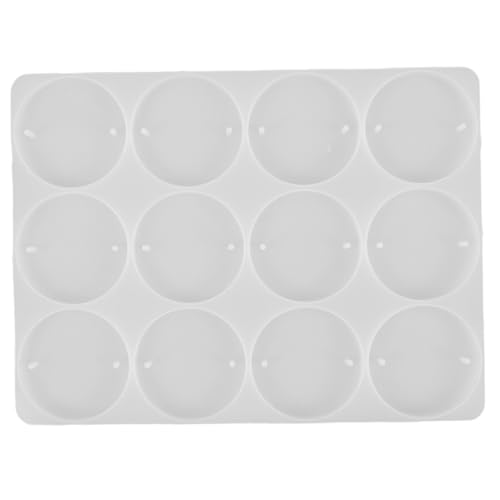 TEHAUX Runde Silikonform für DIY Epoxidharz Gießen Flexible Wiederverwendbare Form für Weihnachtsdeko Non stick Detailreiche Bastelform für Individuelle Schmuck Dekoideen TEHAUX Runde Silikonform für DIY Epoxidharz Gießen Flexible Wiederverwendbare Form für Weihnachtsdeko Non stick Detailreiche Bastelform für Individuelle Schmuck Dekoideen von TEHAUX