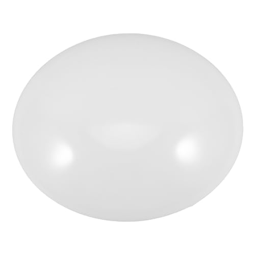 TEHAUX Runder Lampenschirm aus Robustem Material Weißer Lampenschirm für Deckenleuchte mit Einfachem Klicksystem Kompatibel für Schlafzimmer und Flur Dekorative Langlebige TEHAUX Runder Lampenschirm aus Robustem Material Weißer Lampenschirm für Deckenleuchte mit Einfachem Klicksystem Kompatibel für Schlafzimmer und Flur Dekorative Langlebige von TEHAUX