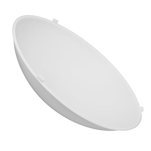 TEHAUX Runder Lampenschirm -lampenschirm Form Lampenschirme Decke Dekorativ Runden Lampenschirme Für Deckenleuchten Deckenschatten Deckenleichtertöne Hängend Weiß von TEHAUX