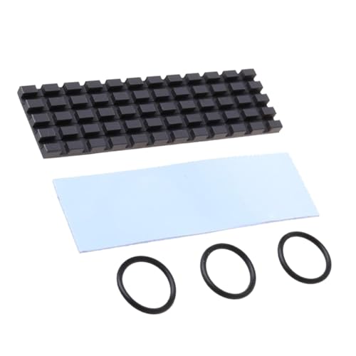 TEHAUX SSD Kühlkörper aus Reinem mit Gitter Effizienter Heat Sink für Pcie Nvme SSD Einfache Montage ohne Werkzeug Langlebiger Laptop und PC Kühler TEHAUX SSD Kühlkörper aus Reinem mit Gitter Effizienter Heat Sink für Pcie Nvme SSD Einfache Montage ohne Werkzeug Langlebiger Laptop und PC Kühler von TEHAUX