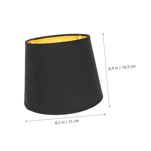 TEHAUX Schwarzer Stoff lampenschirm für Tischlampe und Stehleuchte Modischer Konischer Lampenschirm Langlebig Einfach zu Montieren Geeignet für Wohnzimmer Schlafzimmer und Esszimmer TEHAUX Schwarzer Stoff lampenschirm für Tischlampe und Stehleuchte Modischer Konischer Lampenschirm Langlebig Einfach zu Montieren Geeignet für Wohnzimmer Schlafzimmer und Esszimmer von TEHAUX