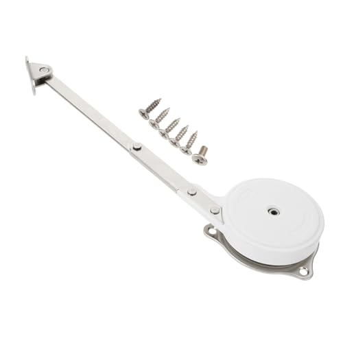 TEHAUX Schwere Korrosionsbeständige Klappstütze mit Dämpfung für Küchen Kleiderschränke Spielzeugkisten und Tatami Links Rechts Verwendbar Langlebiger Deckelhalter mit Einfachem Einbau TEHAUX Schwere Korrosionsbeständige Klappstütze mit Dämpfung für Küchen Kleiderschränke Spielzeugkisten und Tatami Links Rechts Verwendbar Langlebiger Deckelhalter mit Einfachem Einbau von TEHAUX