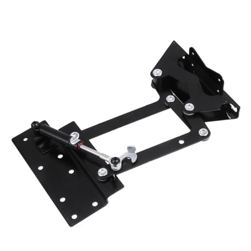 TEHAUX Schwerlast Hubmechanismus für Couchtisch Lift Up Klappscharnier mit Gasfeder Sanftes Anheben Wohnzimmertisch Verstellbarer Möbelheberrahmen von TEHAUX