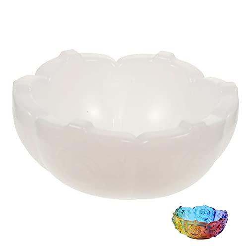 TEHAUX Silikonform Blütenform DIY Epoxidharz Gießform für Schmuck Aufbewahrungsschale Dekorativer Lotus tablett Mischer Wiederverwendbar Leicht zu Reinigen für Bastelbedarf und TEHAUX Silikonform Blütenform DIY Epoxidharz Gießform für Schmuck Aufbewahrungsschale Dekorativer Lotus tablett Mischer Wiederverwendbar Leicht zu Reinigen für Bastelbedarf und von TEHAUX