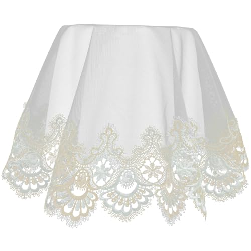 TEHAUX Spitzen lampenschirm abdeckung Staubschutz Rund Dekorativ Blumenmuster für Schlafzimmer Tischlampe Elegante Lichtschutzhülle Langlebig Zufällige Farbe Zufällige Farbe TEHAUX Spitzen lampenschirm abdeckung Staubschutz Rund Dekorativ Blumenmuster für Schlafzimmer Tischlampe Elegante Lichtschutzhülle Langlebig Zufällige Farbe Zufällige Farbe von TEHAUX