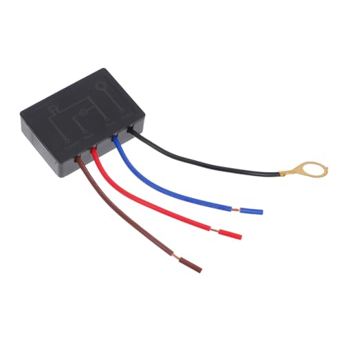 TEHAUX Stufiger Touch Dimmerschalter LED und Glühlampen Kompatibel Einfache Installation Stilvoller Schreibtischlampen Schalter mit Berührungsempfindlicher Helligkeitsregelung für von TEHAUX