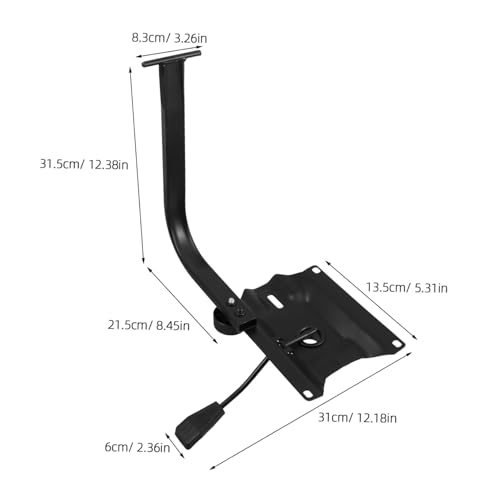 TEHAUX Swivel Chair Replacement Base Professionelle Drehplatte für Büro Computer Barhocker Leicht zu Installieren Praktisch und Tragbar Stuhl Zubehör für Drehstühle von TEHAUX