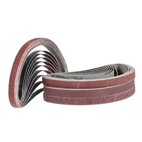 TEHAUX Teiliges Aluminiumoxid Körnung Vielseitig für Holz Kunststoff Schleifen und Polieren Robust Langlebig für Holzverarbeitung und Industrie von TEHAUX