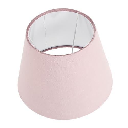 TEHAUX Tischlampe Lampenschirm mit Fassung Multifunktionaler Lampenschirm mit Weißem Innenfutter Außen Leicht Installieren für Wohnzimmer und Schlafzimmer Geeignet von TEHAUX