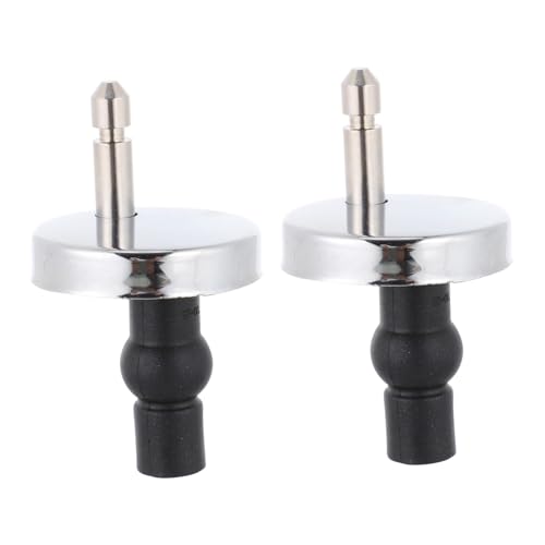 TEHAUX Toilettenscharniere aus Langlebiger Zinklegierung Einfache Montage mit Schnellbefestigung Kompatibel mit Standard Wc Sitz Befestigung für Schnelle Toilettensitz Reparatur TEHAUX Toilettenscharniere aus Langlebiger Zinklegierung Einfache Montage mit Schnellbefestigung Kompatibel mit Standard Wc Sitz Befestigung für Schnelle Toilettensitz Reparatur von TEHAUX