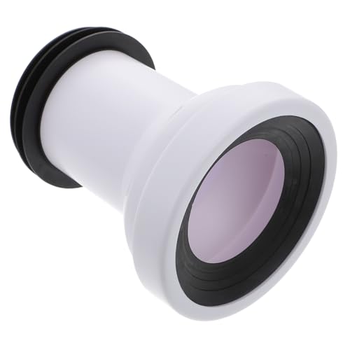 TEHAUX Toilettenverlängerung Rohr mit Dichtungsring Gerades Anschlussrohr Auslaufsicher Installieren Wiederverwendbar Passend für Wc abfluss Robust und Flexibel für Haushalt TEHAUX Toilettenverlängerung Rohr mit Dichtungsring Gerades Anschlussrohr Auslaufsicher Installieren Wiederverwendbar Passend für Wc abfluss Robust und Flexibel für Haushalt von TEHAUX