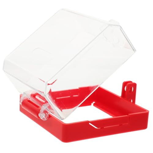 TEHAUX Transparente Schalterabdeckung aus Robustem Material Schutz für Wandtaster Verhindert Versehentliches Betätigen Vielseitig Einsetzbar in Zuhause Büro Schule Langlebige Switch Cover TEHAUX Transparente Schalterabdeckung aus Robustem Material Schutz für Wandtaster Verhindert Versehentliches Betätigen Vielseitig Einsetzbar in Zuhause Büro Schule Langlebige Switch Cover von TEHAUX