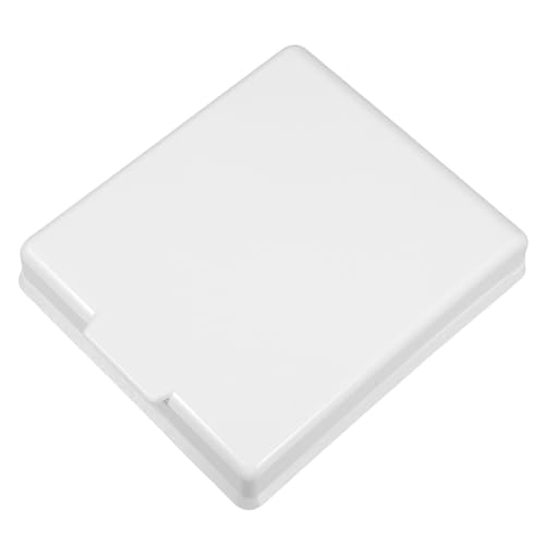 TEHAUX Ultra dünne Wasserdichte Schalterabdeckung Selbstklebende Schutzbox für Lichtschalter Spritzwassergeschützt Einfache Montage Wetterfeste Türgongabdeckung Sicherheitsschutz für von TEHAUX