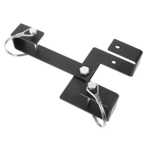 TEHAUX Universeller Mülltonnenverbinder aus Stahl für Rollbare Abfallbehälter Robuster Mülltonnenkuppler mit Haken zur Sicheren Verbindung und Einfachem Transport von Müllcontainern von TEHAUX