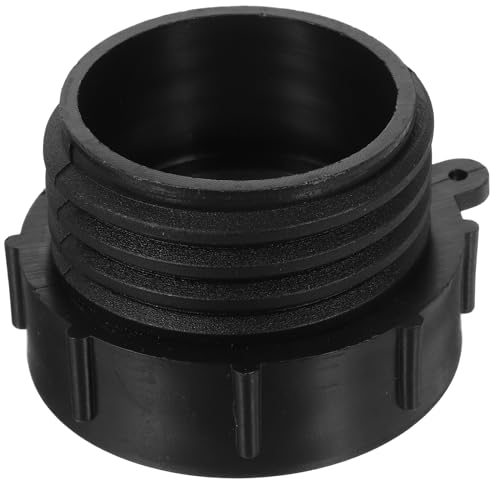 TEHAUX IBC Tankdeckel Adapter, Zubehör, Feingewinde 60 auf Grobgewinde 60 Adapter FüR Wassertank ZubehöR Tank Regenwassertanks Gartenschläuchen von TEHAUX
