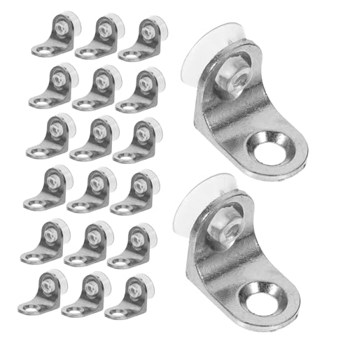 TEHAUX Verstellbare Dreieckige Regalhalter aus Langlebigem Material mit Einfacher Montage Stabiler Wandbefestigung Geeignet für Glasböden Möbel und Vielseitige Regalsysteme Inklusive von TEHAUX