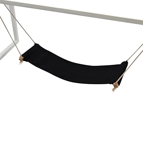TEHAUX Verstellbare Mini Fußstütze Für Das Büro Unter Dem Schreibtisch Fußhängematte Ideal Zur Entspannung Der Beine Und Verbesserung Der Haltung Kompakt Und Tragbar von TEHAUX