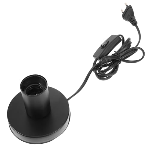 TEHAUX Vintage Lampenfassung Retro Lichtsockel für Tisch Deckenlampen DIY Kreative Beleuchtung Stabil Installieren für Schlafzimmer und Wohnzimmer von TEHAUX