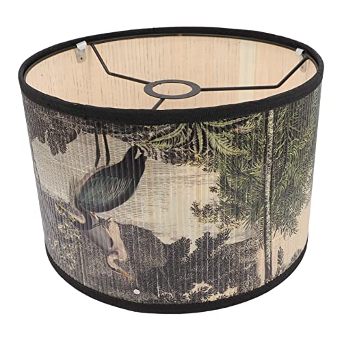 TEHAUX Vintage Lampenschirm Dekorativer Lampenschirm für Hängelampen und Deckenleuchten Einzigartiges Design Installieren für Wohnzimmer und von TEHAUX