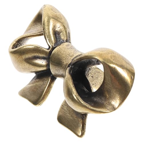 TEHAUX Vintage Messing Möbelgriffe Schmetterlingsknoten Design Langlebige Schrank Schubladengriffe Polierte Oberfläche Passend für Kinderzimmer Kommoden und Kleiderschränke TEHAUX Vintage Messing Möbelgriffe Schmetterlingsknoten Design Langlebige Schrank Schubladengriffe Polierte Oberfläche Passend für Kinderzimmer Kommoden und Kleiderschränke von TEHAUX