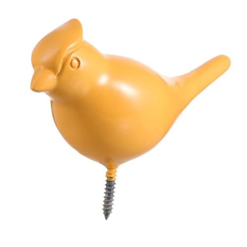 TEHAUX Vogel Wandhaken Dekorativer Garderobenhaken aus Resin mit Glatter Oberfläche Stabiler Kleider Schlüsselhalter Einfach zu Montieren mit Dübel für Schlafzimmer und Wohnzimmer TEHAUX Vogel Wandhaken Dekorativer Garderobenhaken aus Resin mit Glatter Oberfläche Stabiler Kleider Schlüsselhalter Einfach zu Montieren mit Dübel für Schlafzimmer und Wohnzimmer von TEHAUX