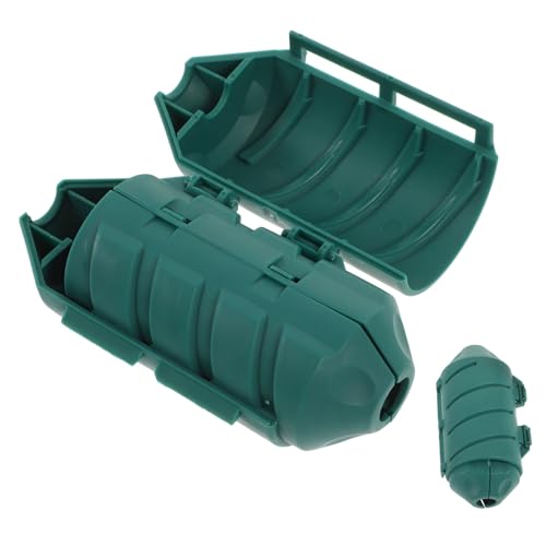 TEHAUX Wasserdichte Outdoor Elektrische Verteilerdose aus Robustem PP Stoßfest und Isolierend Kompakte Anschlussdose mit Drehbarem Design Wetterfest und Leicht für Kabelschutz im Freien von TEHAUX