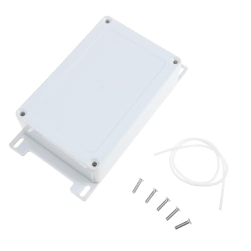 TEHAUX Wasserdichte Schutzverteilerbox mit Befestigungsohren Kabelanschlusskasten für Außen Innenbereich Schutzgehäuse für Verlängerungskabel und Elektrogeräte von TEHAUX