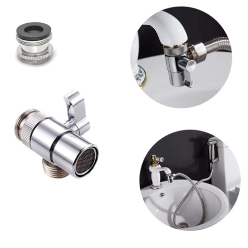 TEHAUX Wege Duscharm Umsteller Ventil Kupfer Adapter Einlass Auslass Umschaltventil für Wasserhahn Handbrause Duschkopf Verchromt Einfach zu Bedienen Robust und Langlebig TEHAUX Wege Duscharm Umsteller Ventil Kupfer Adapter Einlass Auslass Umschaltventil für Wasserhahn Handbrause Duschkopf Verchromt Einfach zu Bedienen Robust und Langlebig von TEHAUX